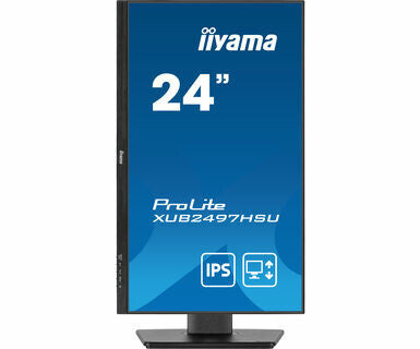 iiyama ProLite XUB2497HSU-B1 - 61 cm (24&quot;) - 1920 x 1080 pixels Full HD LED Monitor