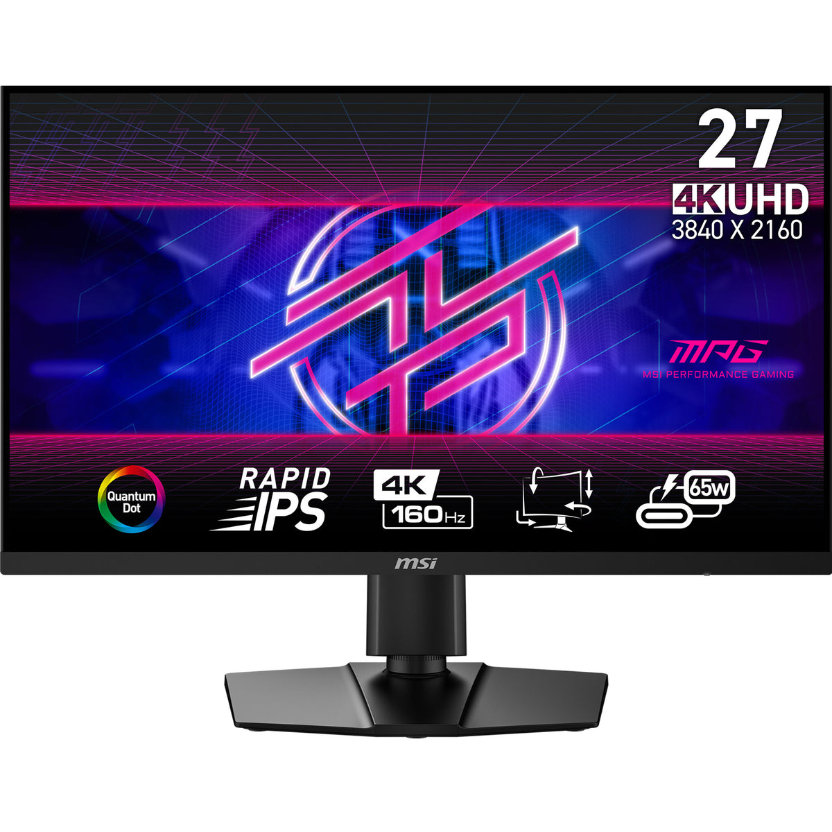 MSI MPG 274URF QD - 68.6 cm (27&quot;) - 3840 x 2160 pixels 4K Ultra HD QDOLED Monitor