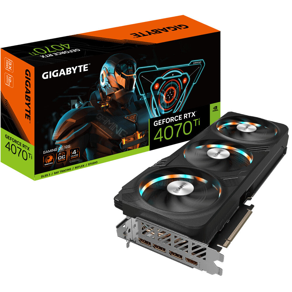 Gigabyte GAMING OC 12G - NVIDIA GeForce RTX 4070 Ti 12 GB GDDR6X graphics card