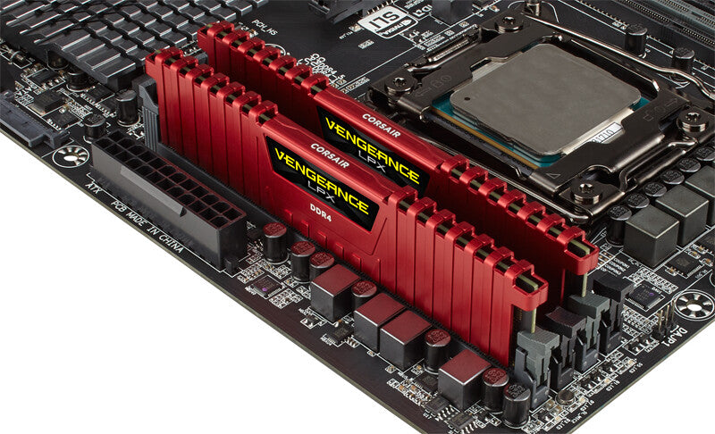 Corsair Vengeance LPX - 32GB 2 x 16 GB DDR4 2666 MHz memory module in Red