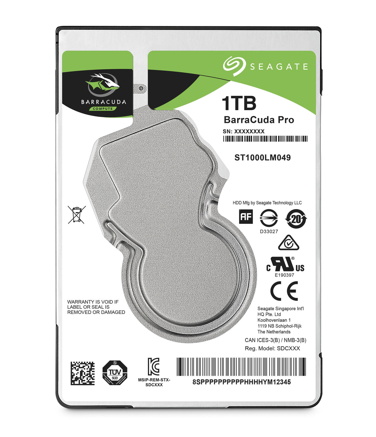 Seagate Barracuda Pro - 7.2K RPM Serial ATA III 2.5&quot; HDD - 1 TB