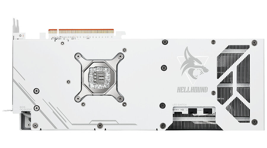 PowerColor Hellhound OC &quot;White Edition&quot; - AMD 16 GB GDDR6 Radeon RX 7800XT graphics card