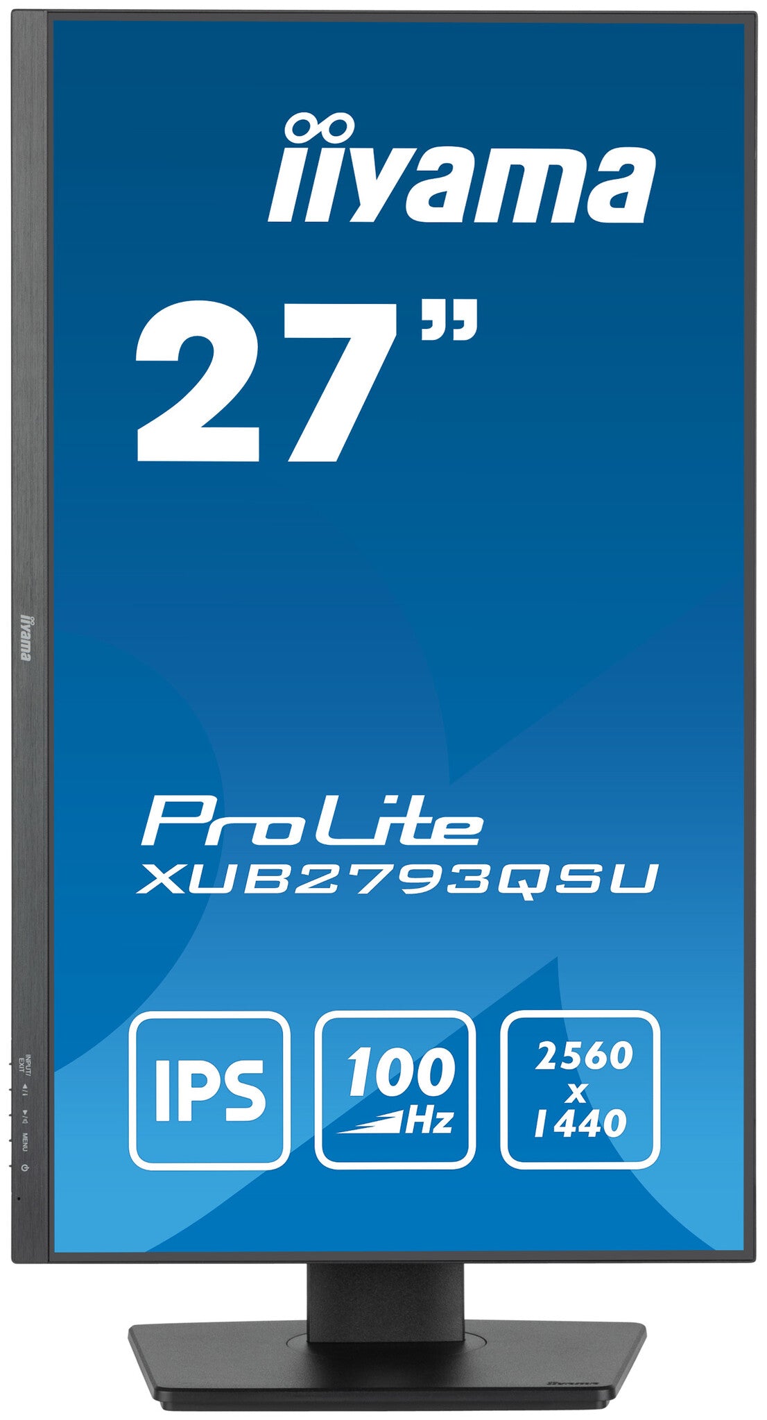 iiyama ProLite XUB2793QSU-B6 - 68.6 cm (27&quot;) - 2560 x 1440 pixels QHD LED Monitor