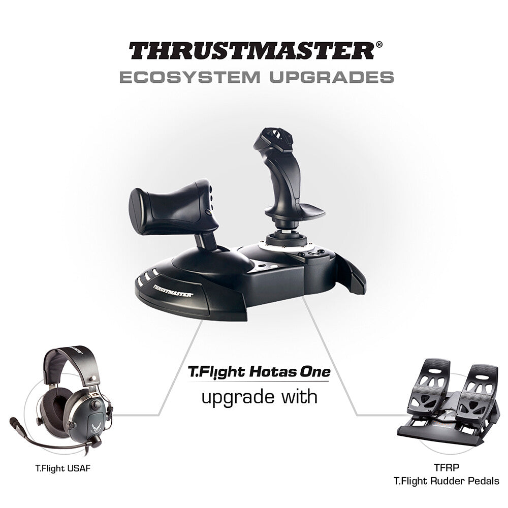 Thrustmaster T.Flight HOTAS One - USB Wired Flight Simulator Joystick and Throttle for PC / Xbox One