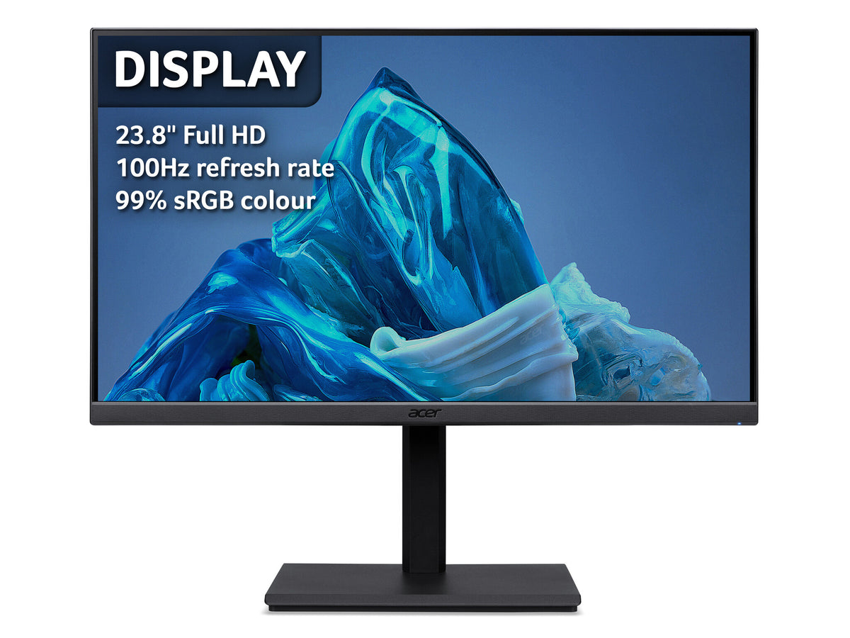 Acer B7 Vero B247Y - 60.5 cm (23.8&quot;) - 1920 x 1080 pixels Full HD IPS Monitor