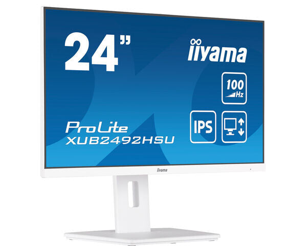 iiyama XUB2492HSU-W6 - 60.5 cm (23.8&quot;) - 1920 x 1080 pixels FHD LED Monitor