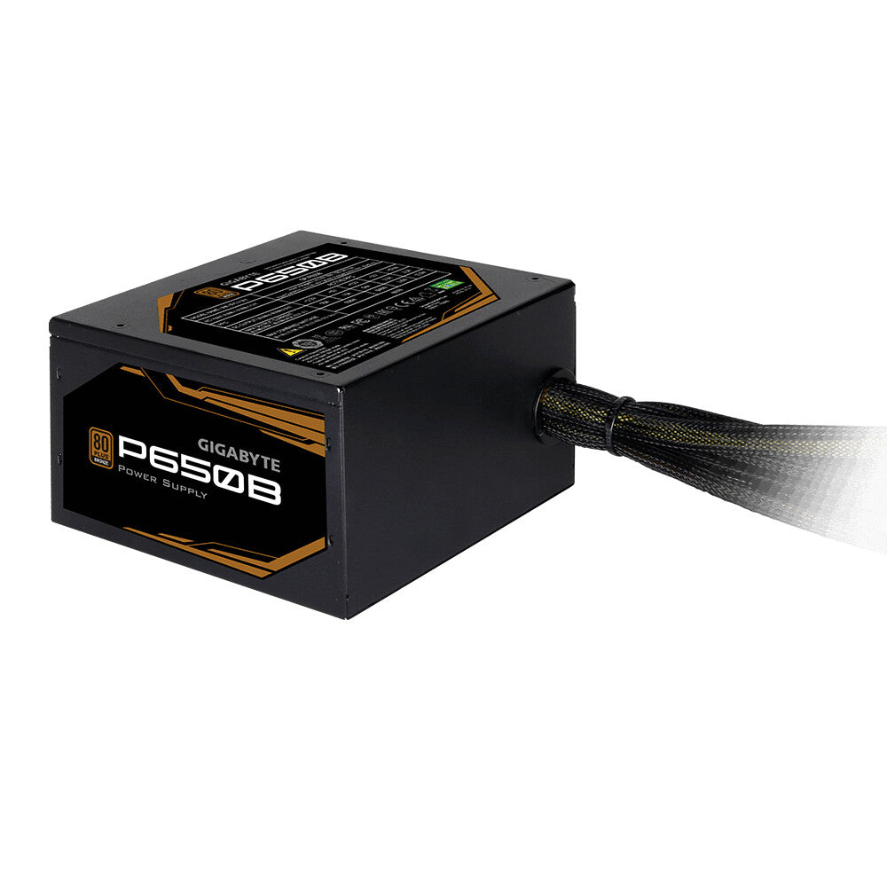 Gigabyte GP-650B - 650W 80+ Bronze Non-Modular Power Supply Unit