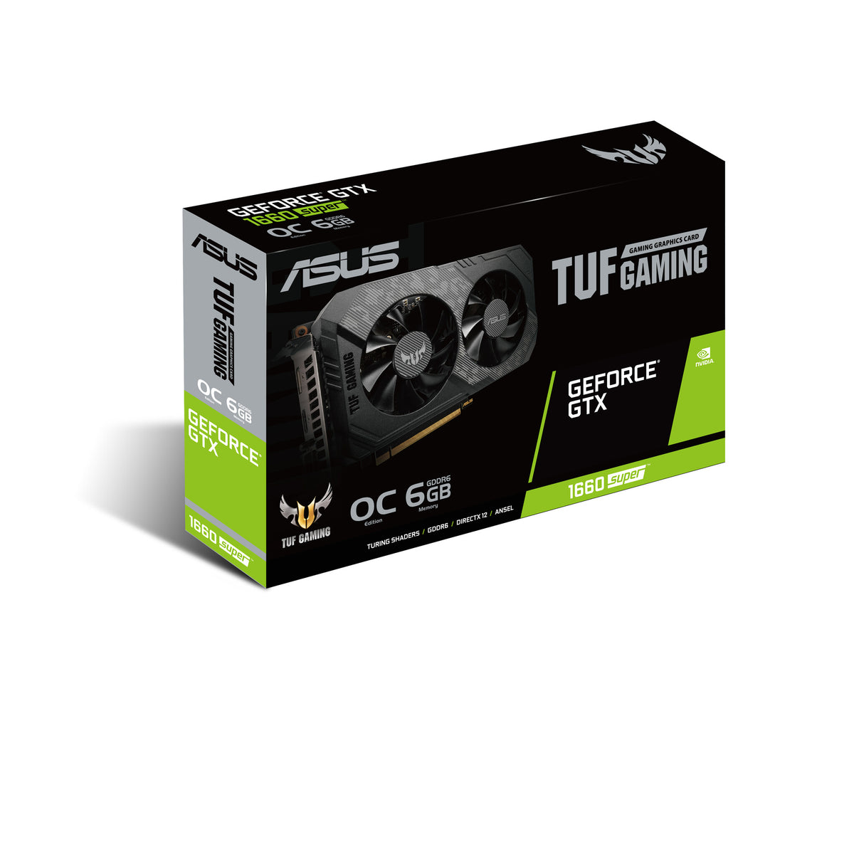 ASUS TUF Gaming OC - NVIDIA 6 GB GDDR6 GeForce GTX 1660 SUPER graphics card