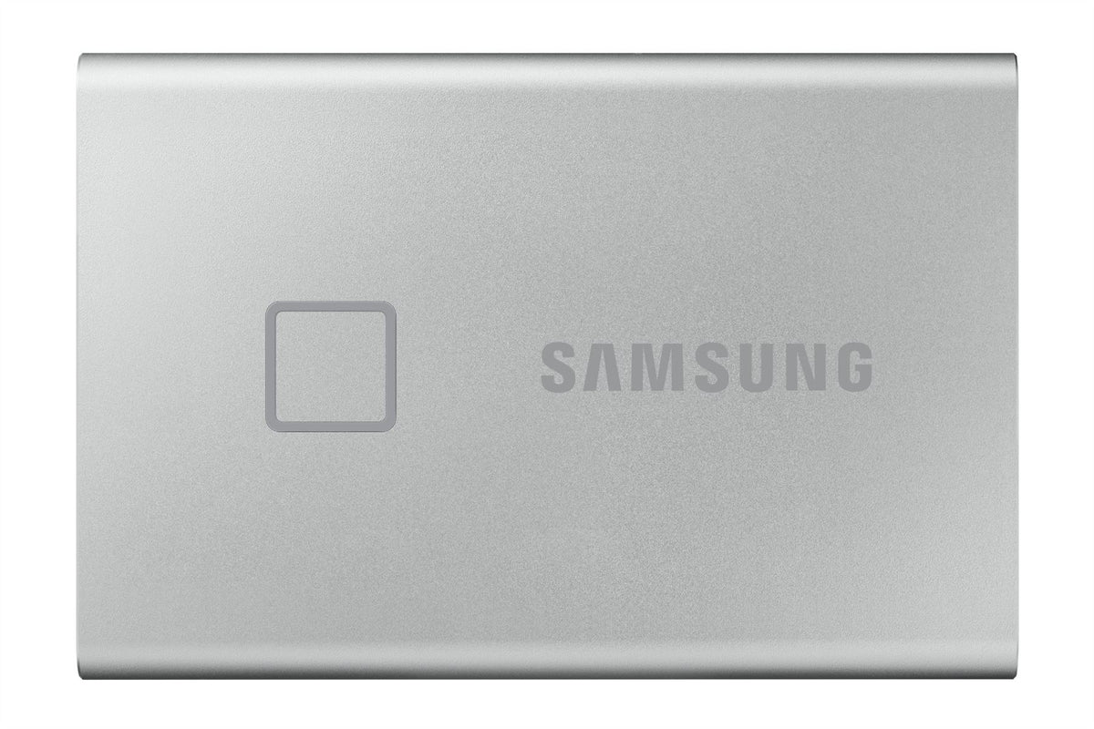 Samsung Portable SSD T7 Touch 1TB - Silver