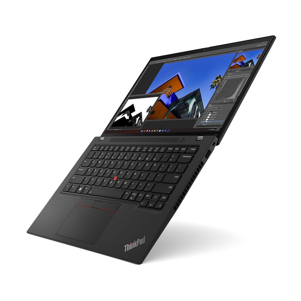 Lenovo ThinkPad T14 14&quot; Laptop - Intel® Core i7-1355U - 16 GB DDR5-SDRAM - 512 GB SSD - Windows 11 Pro - Black