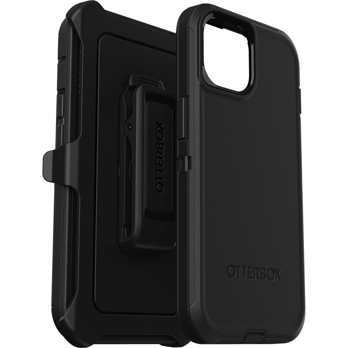 OtterBox Defender Series for iPhone 15 in Black - No Packaging