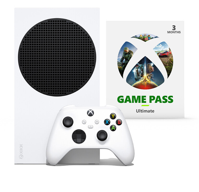 Microsoft Xbox Series S in White - Starter Bundle