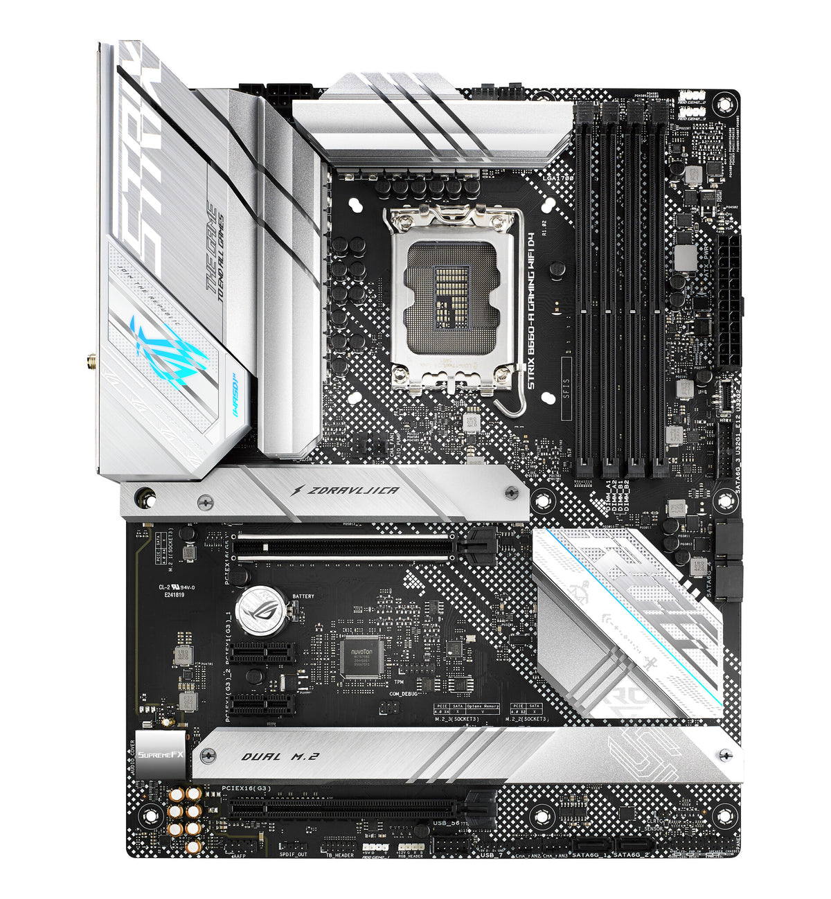 ASUS ROG STRIX B660-A GAMING WIFI D4 ATX motherboard - Intel B660 LGA 1700