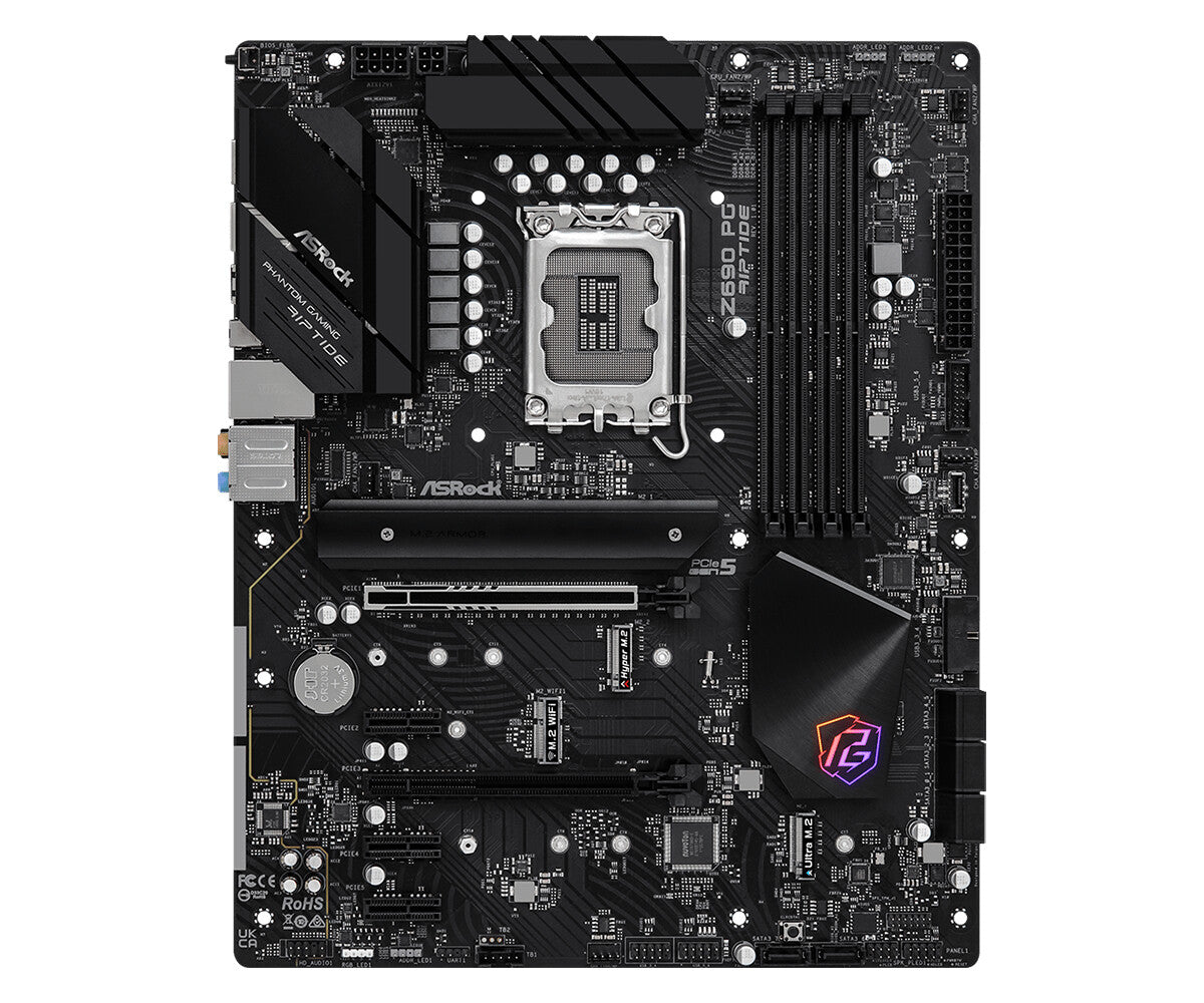 Asrock Z690 PG Riptide ATX motherboard - Intel Z690 LGA 1700