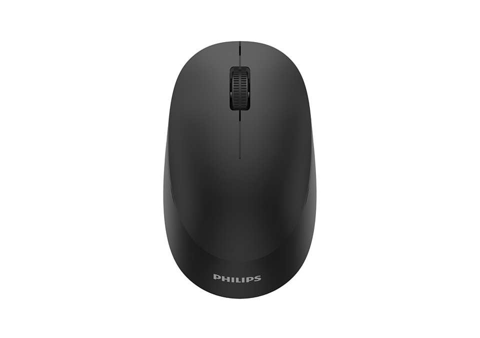 Philips SPK7307B/00 mouse Ambidextrous RF Wireless Optical 1600 DPI