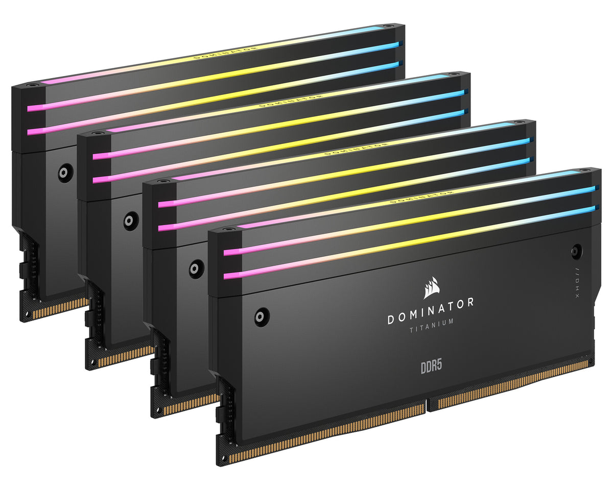 Corsair Dominator Titanium RGB - 64 GB 4 x 16 GB DDR5 6000 MHz memory module