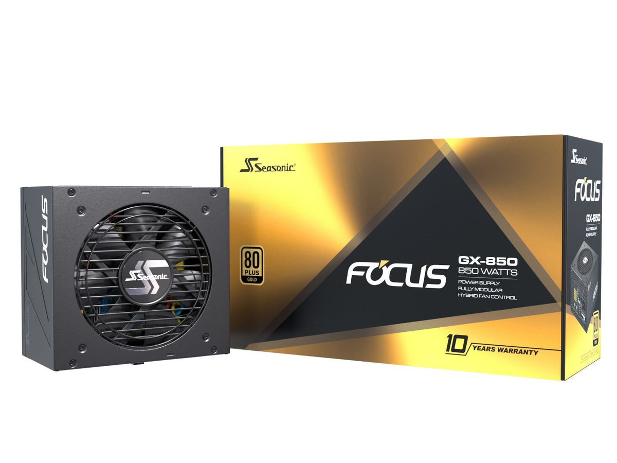 Seasonic FOCUS GX - 850W 80+ Gold Fully Modular Power Supply Unit