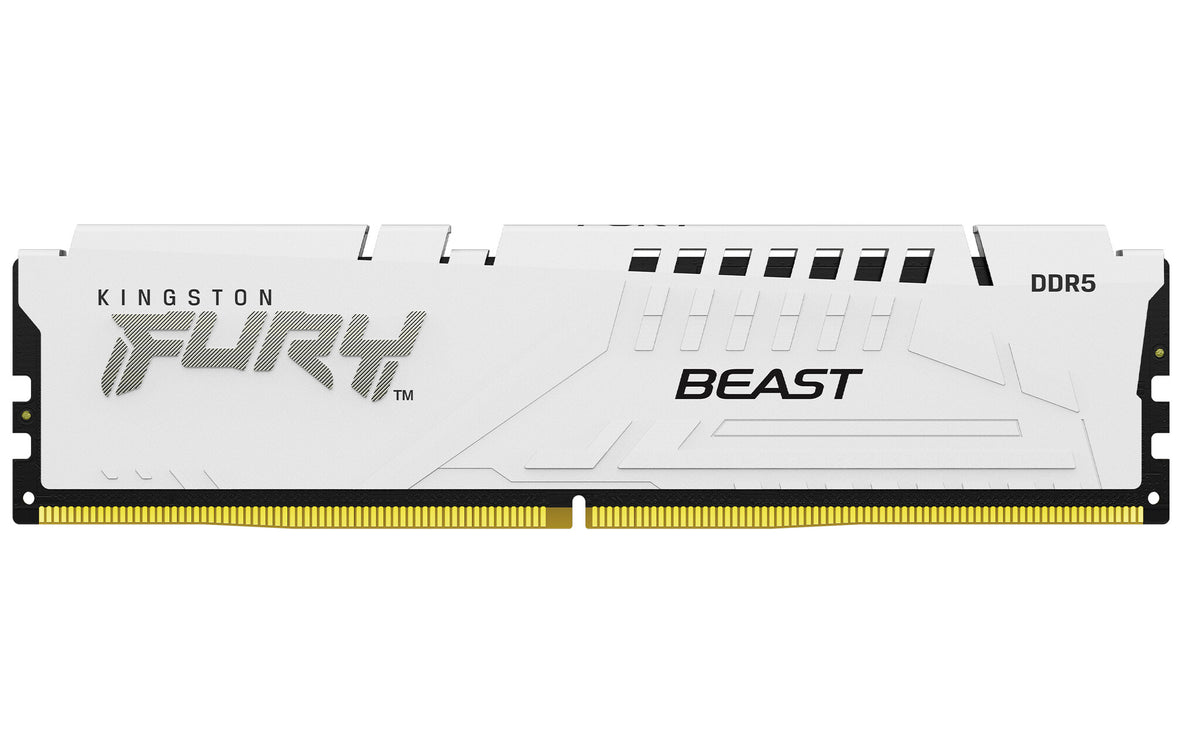 Kingston Technology FURY Beast White XMP - 16 GB 1 x 16 GB 5600MT/s DDR5 memory module