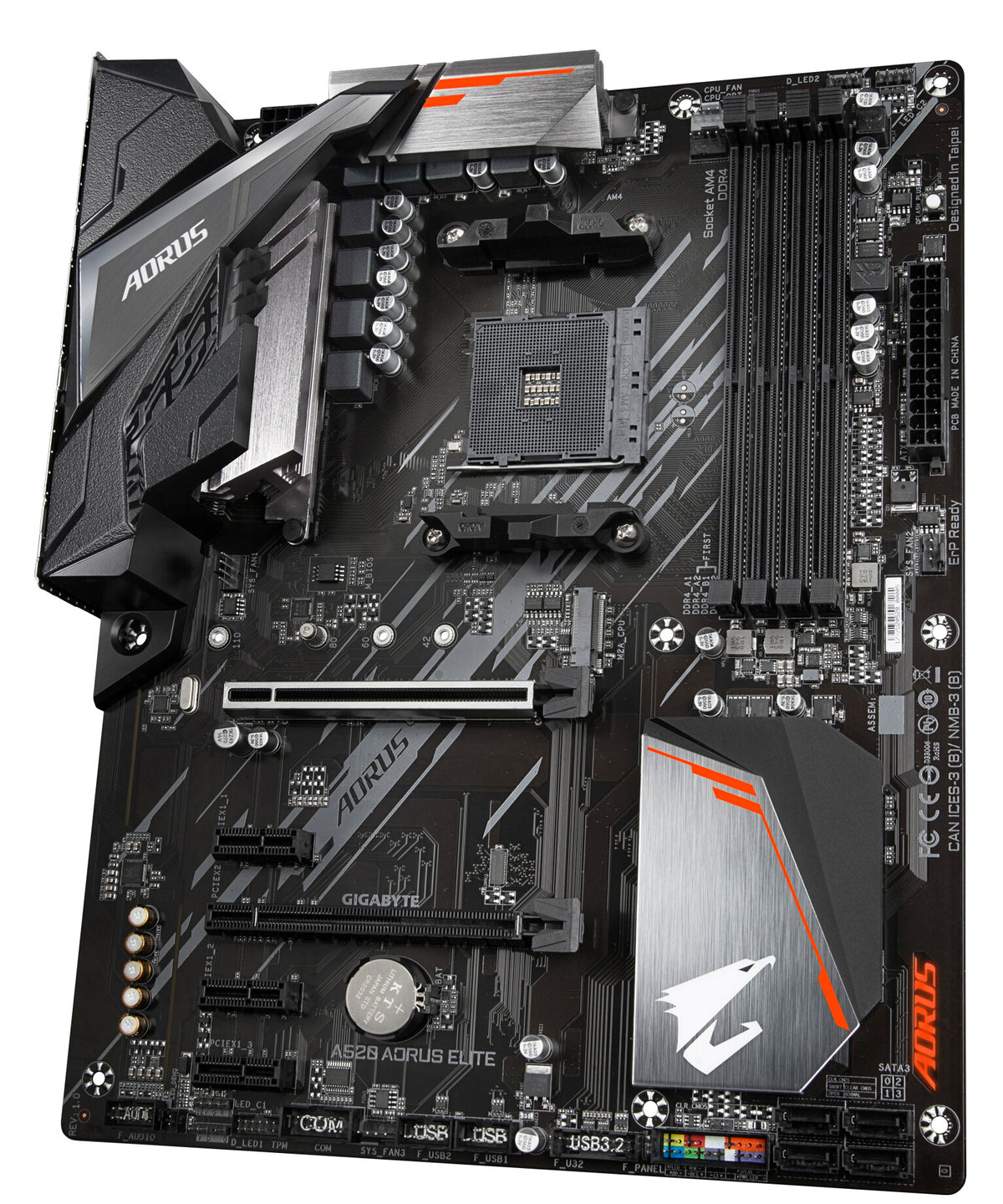 Gigabyte A520 AORUS ELITE ATX motherboard - AMD A520 Socket AM5