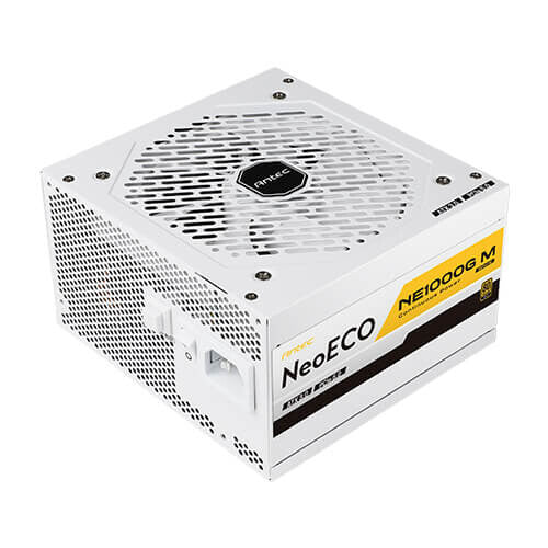 Antec Neo ECO NE1000G M - 1000W 80+ Gold Fully Modular Power Supply Unit in White