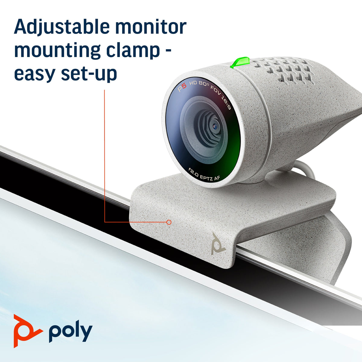 POLY Studio P5 - 4 MP 1920 x 1080 pixels Full HD USB webcam