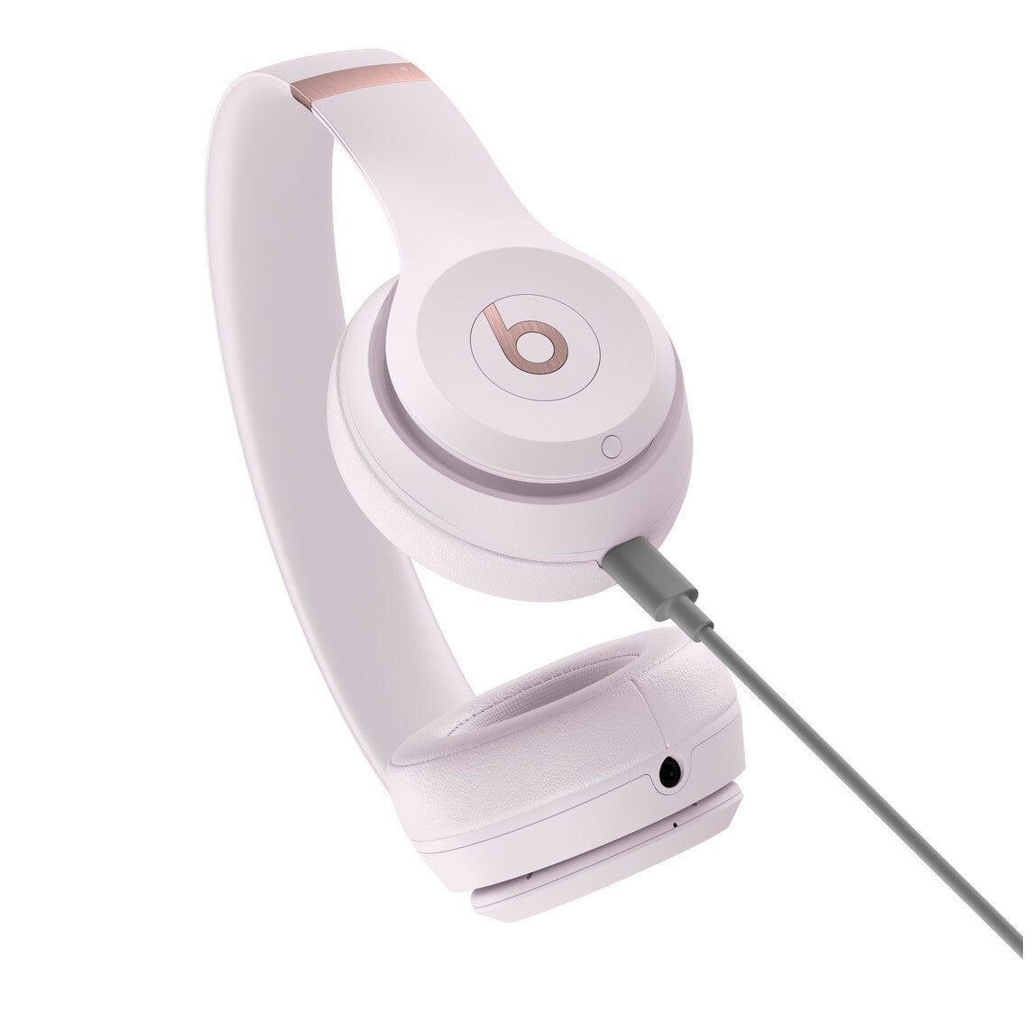 Apple Beats Solo 4 - USB Type-C Wired &amp; Wireless Bluetooth Headphones in Cloud Pink