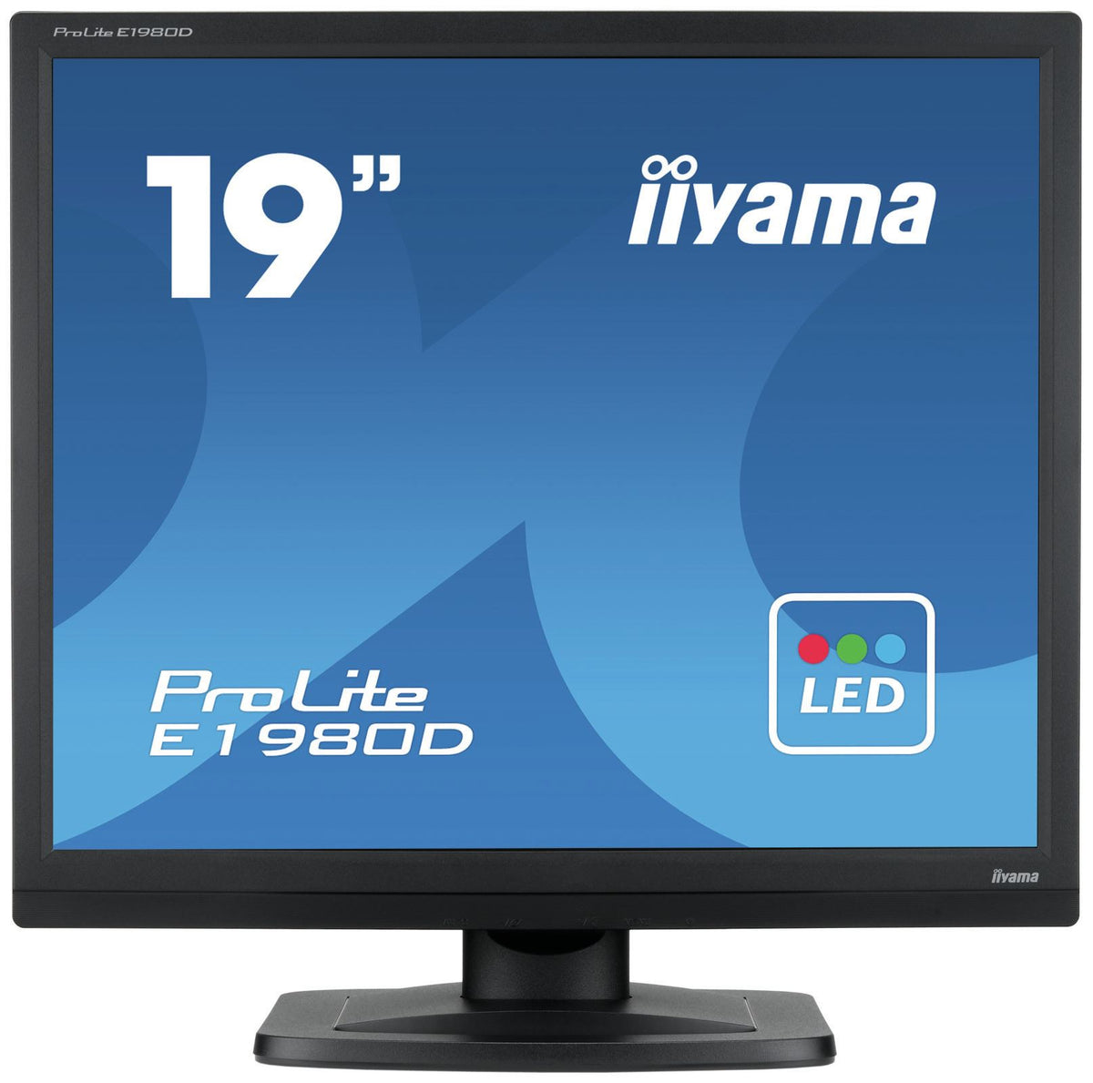 iiyama ProLite E1980D-B1 LED display 48.3 cm (19&quot;) 1280 x 1024 pixels XGA Black Monitor