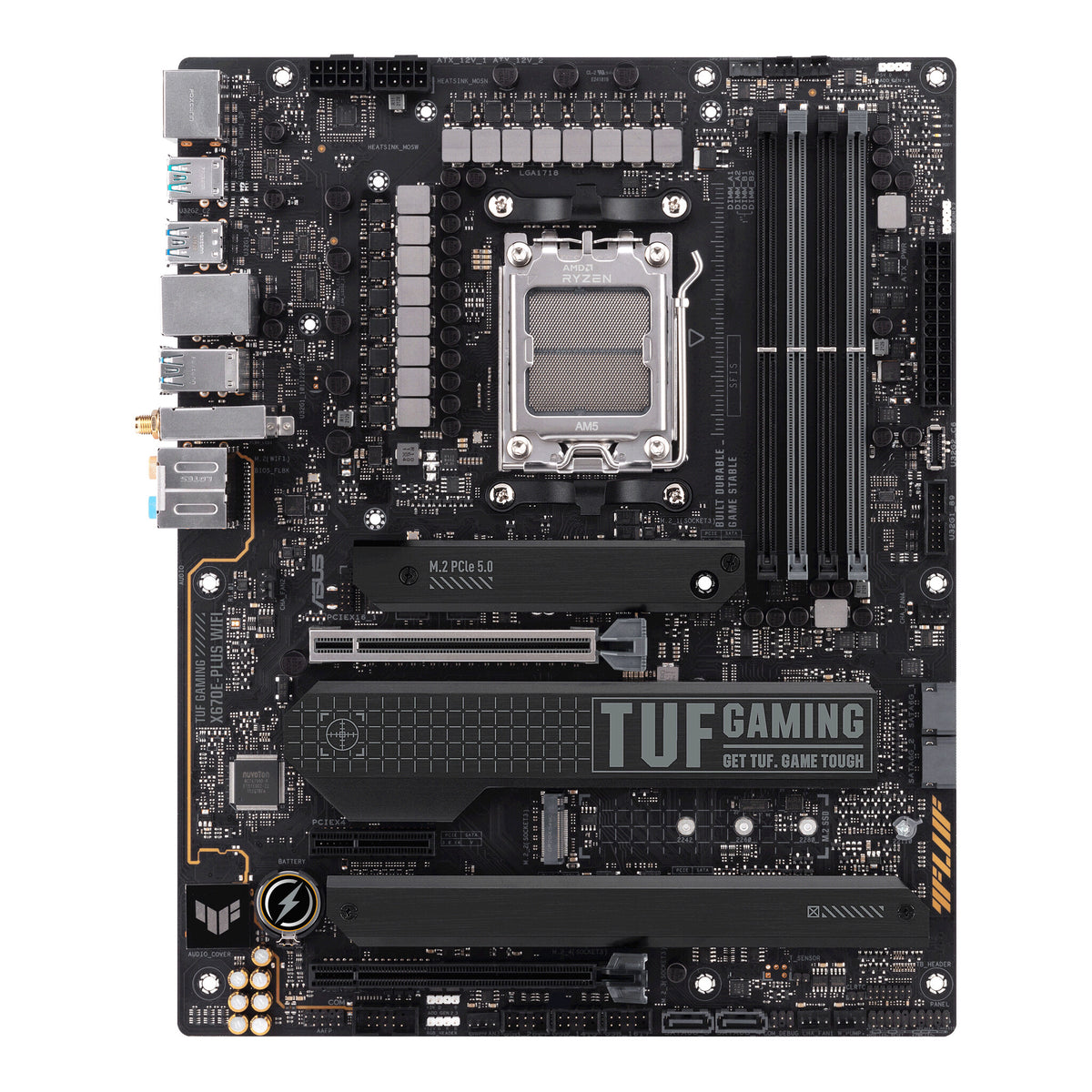 ASUS TUF GAMING X670E-PLUS WIFI ATX motherboard - AMD X670 Socket AM5