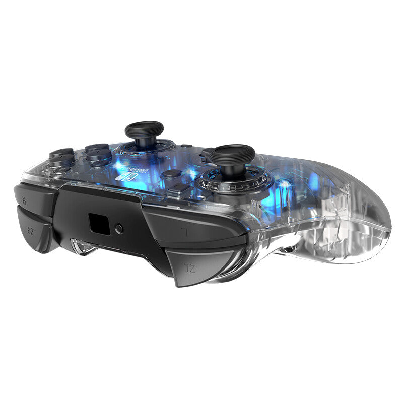 PDP Afterglow - Wireless Deluxe Controller for Nintendo Switch in Transparent