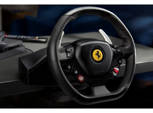 Thrustmaster T80 Ferrari 488 GTB Edition - Wired USB Steering wheel + Pedals for PC / PS4 / PS5