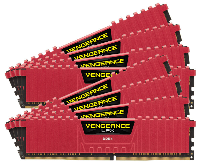 Corsair Vengeance LPX - 32GB 2 x 16 GB DDR4 2666 MHz memory module in Red