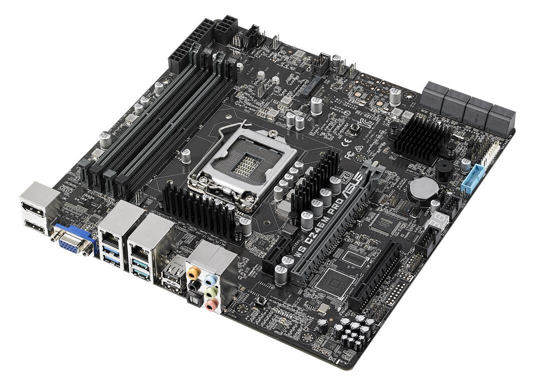 ASUS WS C246M PRO micro ATX motherboard - Intel C246 LGA 1151 Socket H4