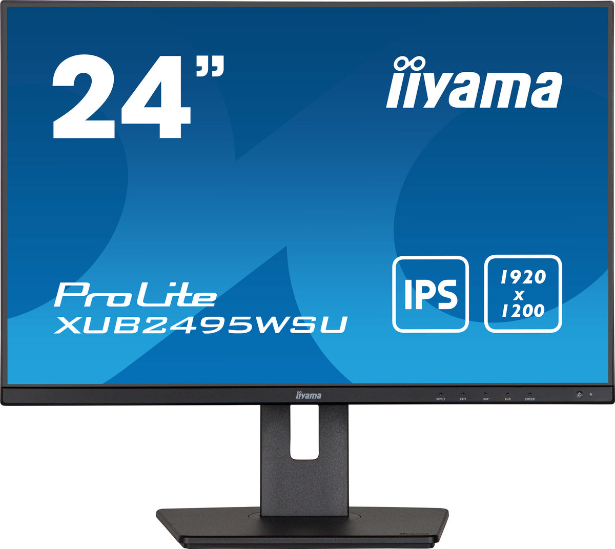 iiyama ProLite XUB2495WSU-B5 - 61.2 cm (24.1&quot;) - 1920 x 1200 pixels WUXGA LCD Monitor