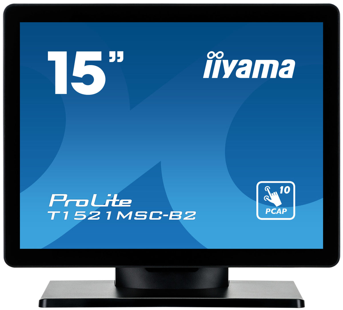 iiyama ProLite T1521MSC-B2 - 38.1 cm (15&quot;) - 1024 x 768 pixels XGA LED Touchscreen Monitor