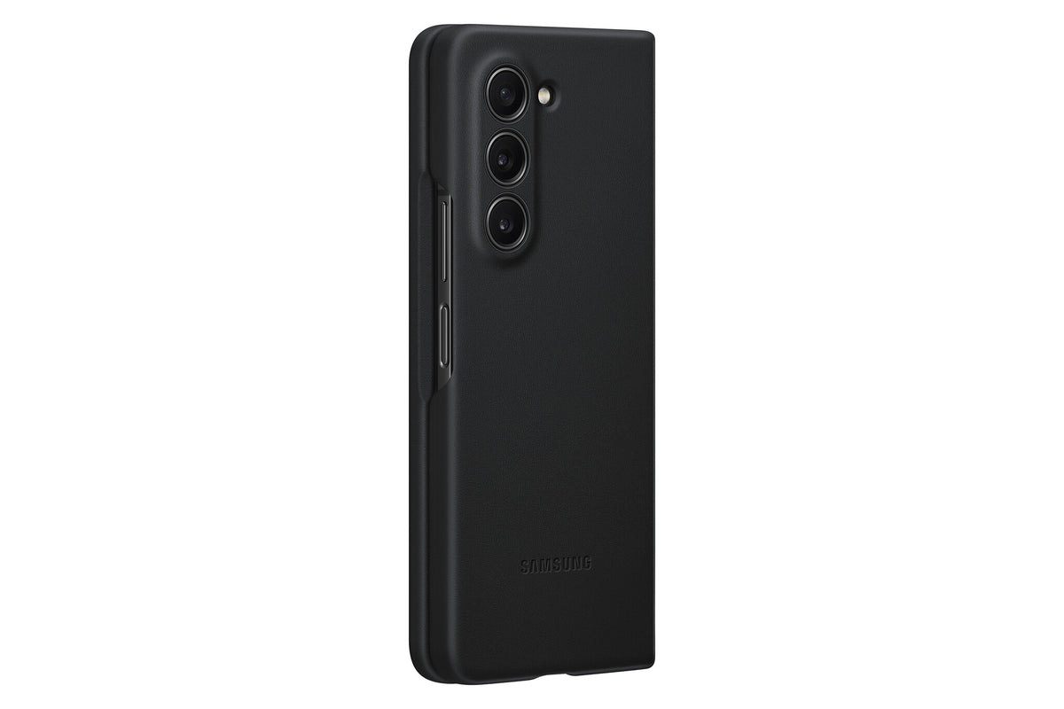 Samsung Eco Leather Case for Galaxy Z Fold5 in Black