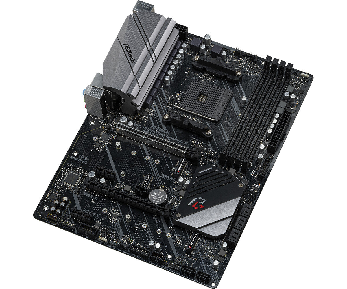 Asrock X570 Phantom Gaming 4 ATX motherboard - AMD X570 Socket AM4