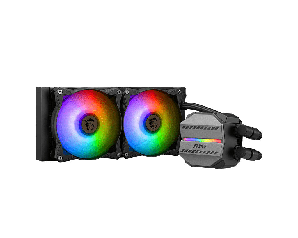 MSI MAG CORELIQUID M240 - All-in-one Liquid Processor Cooler in Black - 240mm