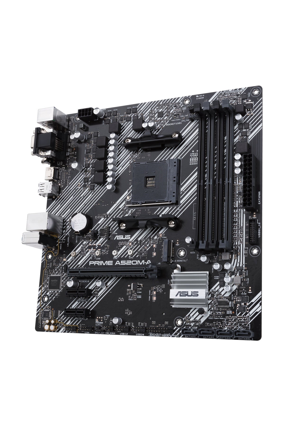 ASUS PRIME A520M-A II/CSM micro ATX motherboard - AMD A520 Socket AM4