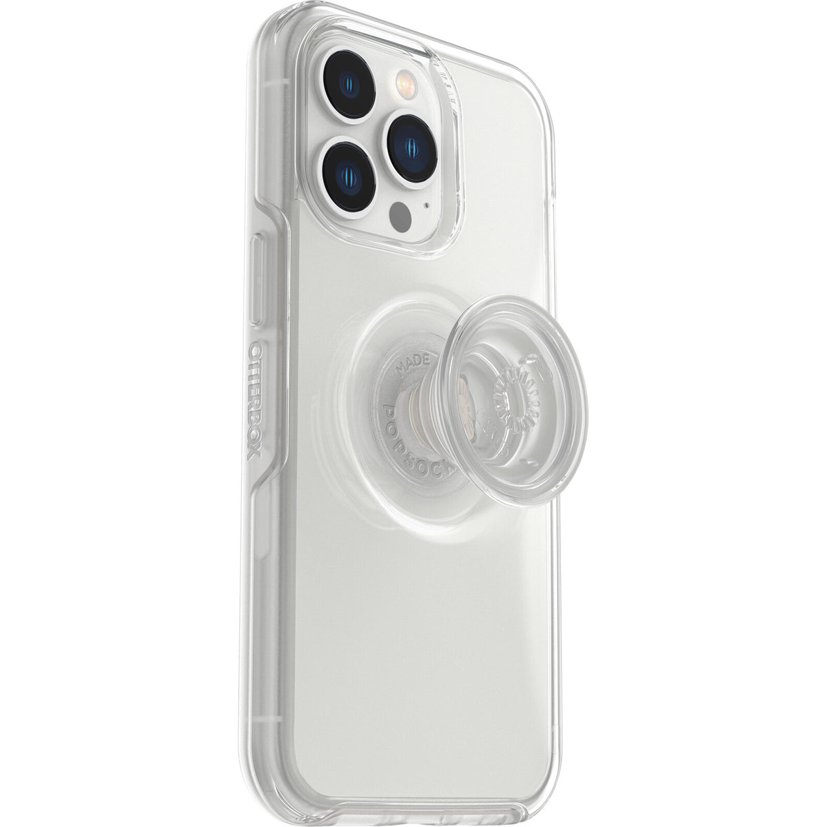 OtterBox Otter+Pop Case for iPhone 13 Pro with PopSockets PopGrip in Clear