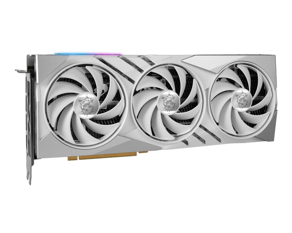 MSI GAMING X SLIM WHITE 8G - NVIDIA 8 GB GDDR6 GeForce RTX 4060 Ti graphics card