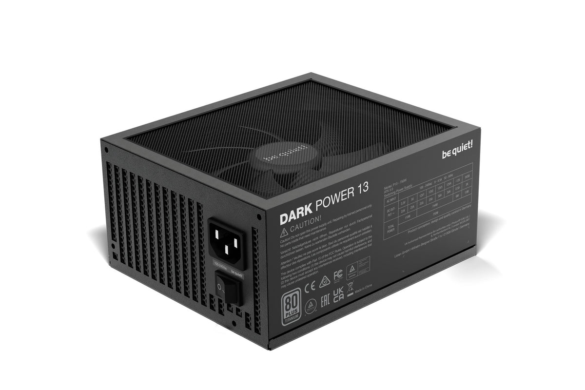 be quiet! Dark Power 13 - 750W 80+ Titanium Fully Modular Power Supply Unit