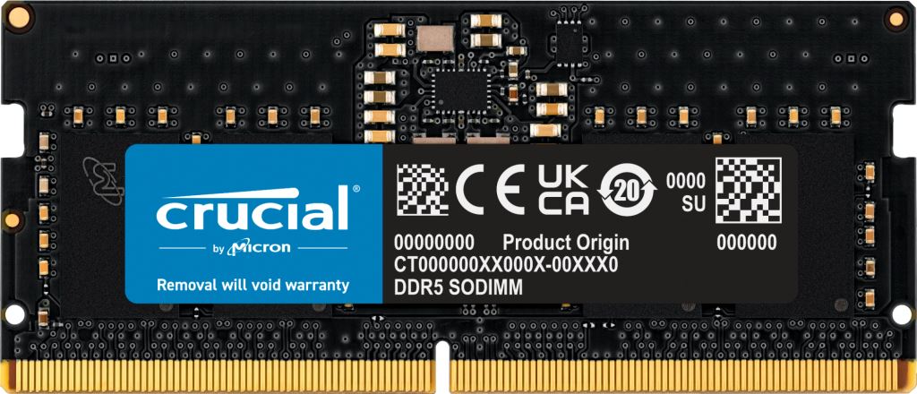 Crucial CT8G48C40S5 memory module 8 GB 1 x 8 GB DDR5 4800 MHz