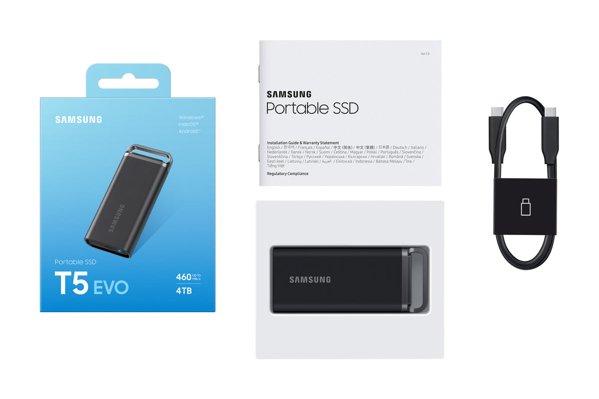 Samsung T5 EVO Portable SSD - 4 TB