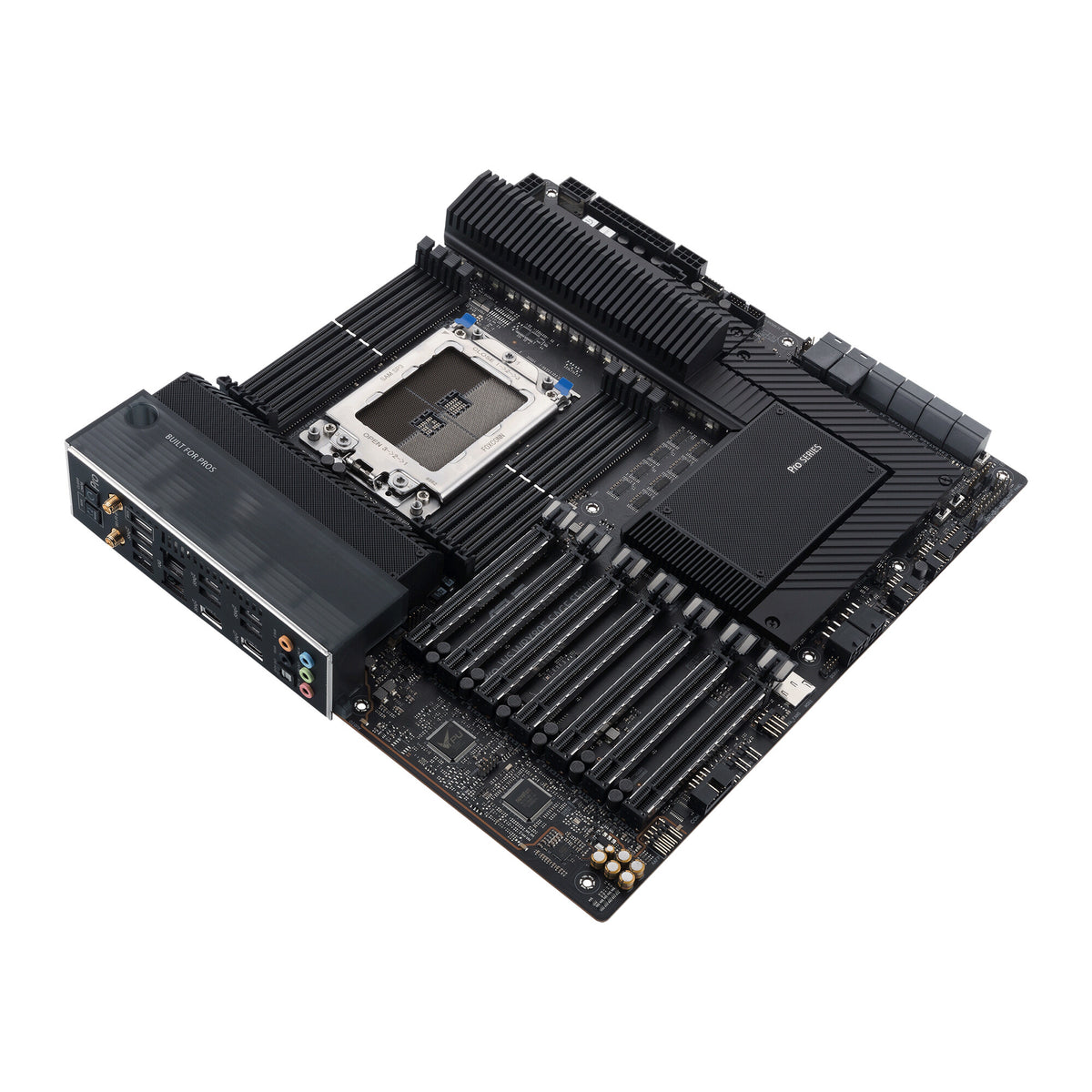 ASUS Pro WS WRX80E-SAGE SE WIFI II Extended ATX motherboard - AMD WRX80 Socket sWRX8