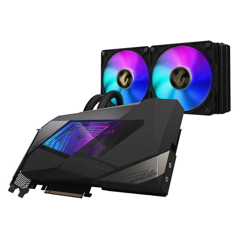 GIGABYTE AORUS XTREME WATERFORCE - NVIDIA 10 GB GDDR6X GeForce RTX 3080 graphics card