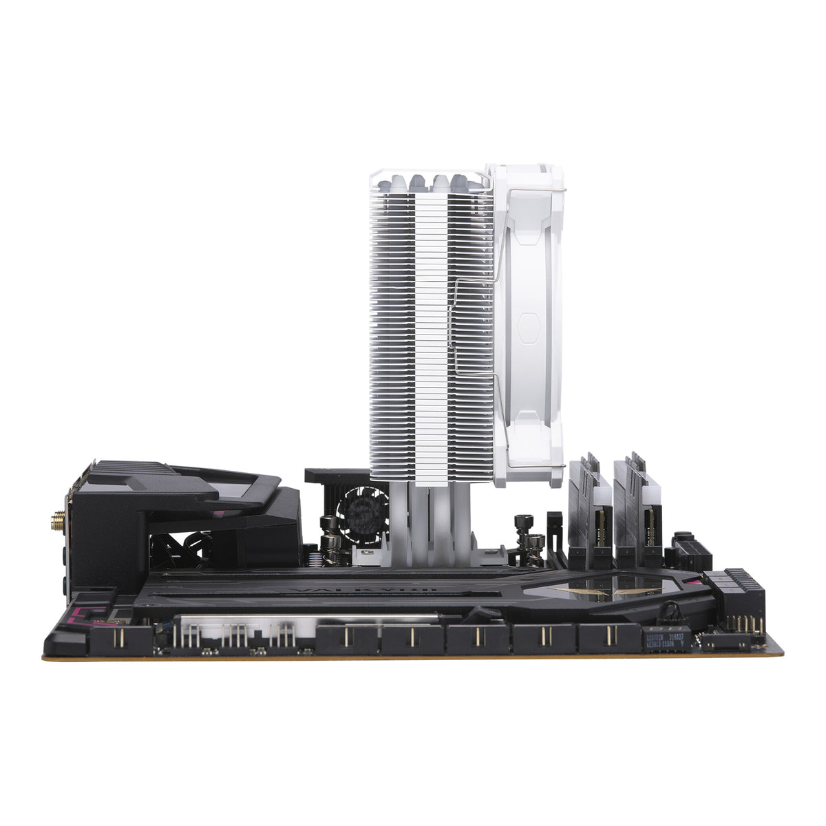 Cooler Master Hyper 212 Halo - Air Processor Cooler in White - 120mm