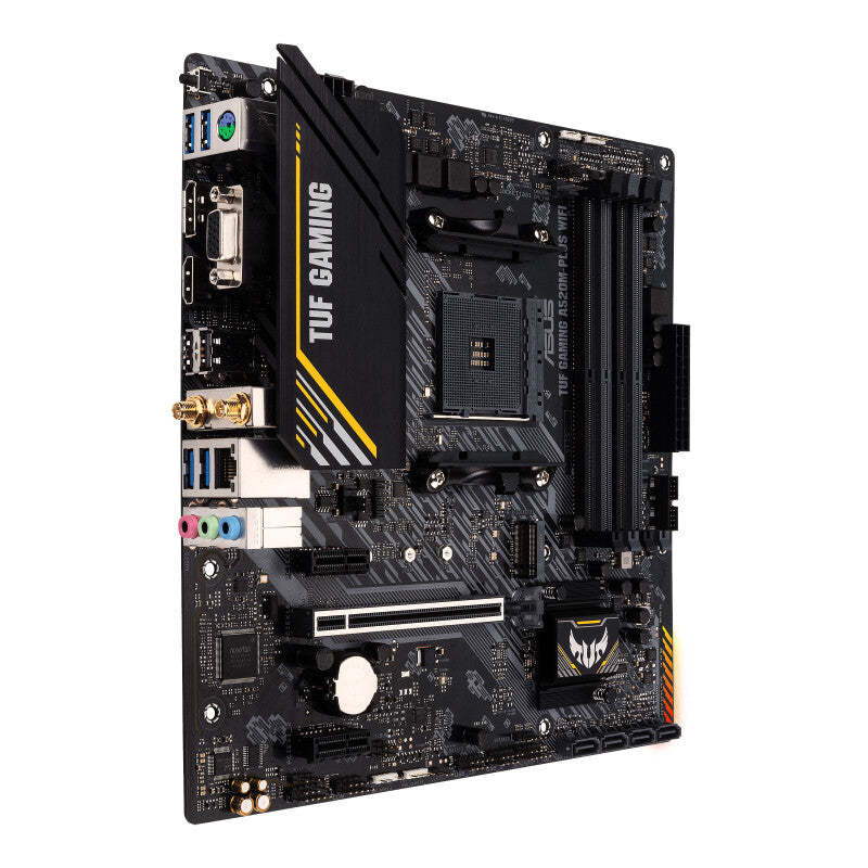 ASUS TUF GAMING A520M-PLUS WIFI micro ATX motherboard - AMD A520 Socket AM4