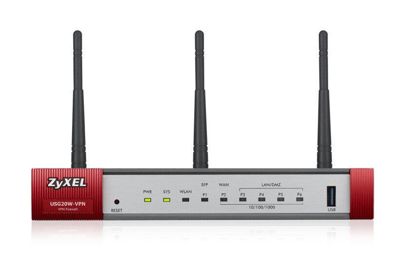 Zyxel USG20W-VPN-EU0101F - Gigabit Ethernet Dual-band (2.4 GHz / 5 GHz) wireless router