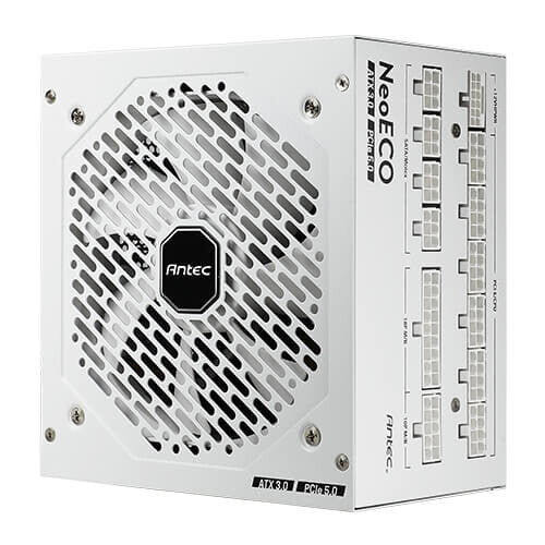 Antec Neo ECO NE1000G M - 1000W 80+ Gold Fully Modular Power Supply Unit in White