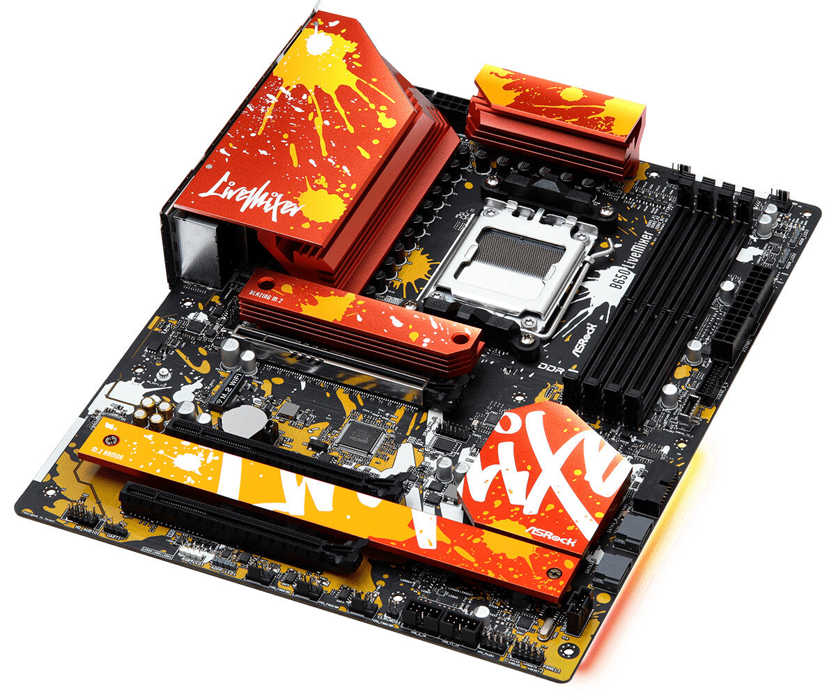 Asrock B650 LiveMixer ATX motherboard - AMD B650 Socket AM5